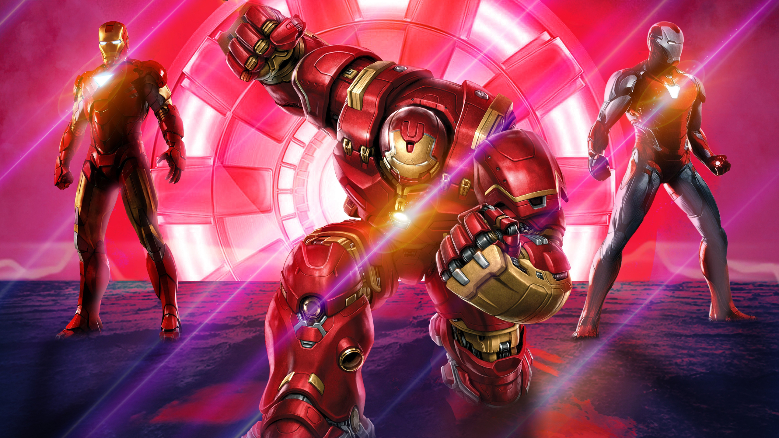 Iron Man Hulkbuster Hd - HD Wallpaper 