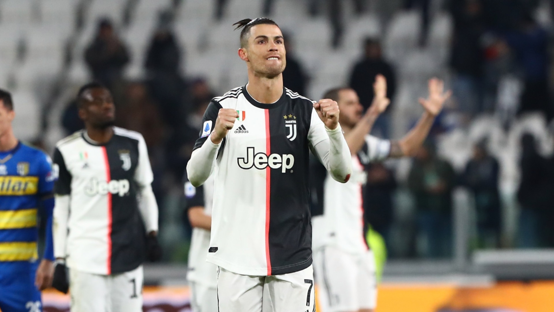 Juventus Superstar Cristiano Ronaldo - Juventus 2 1 Parma - HD Wallpaper 