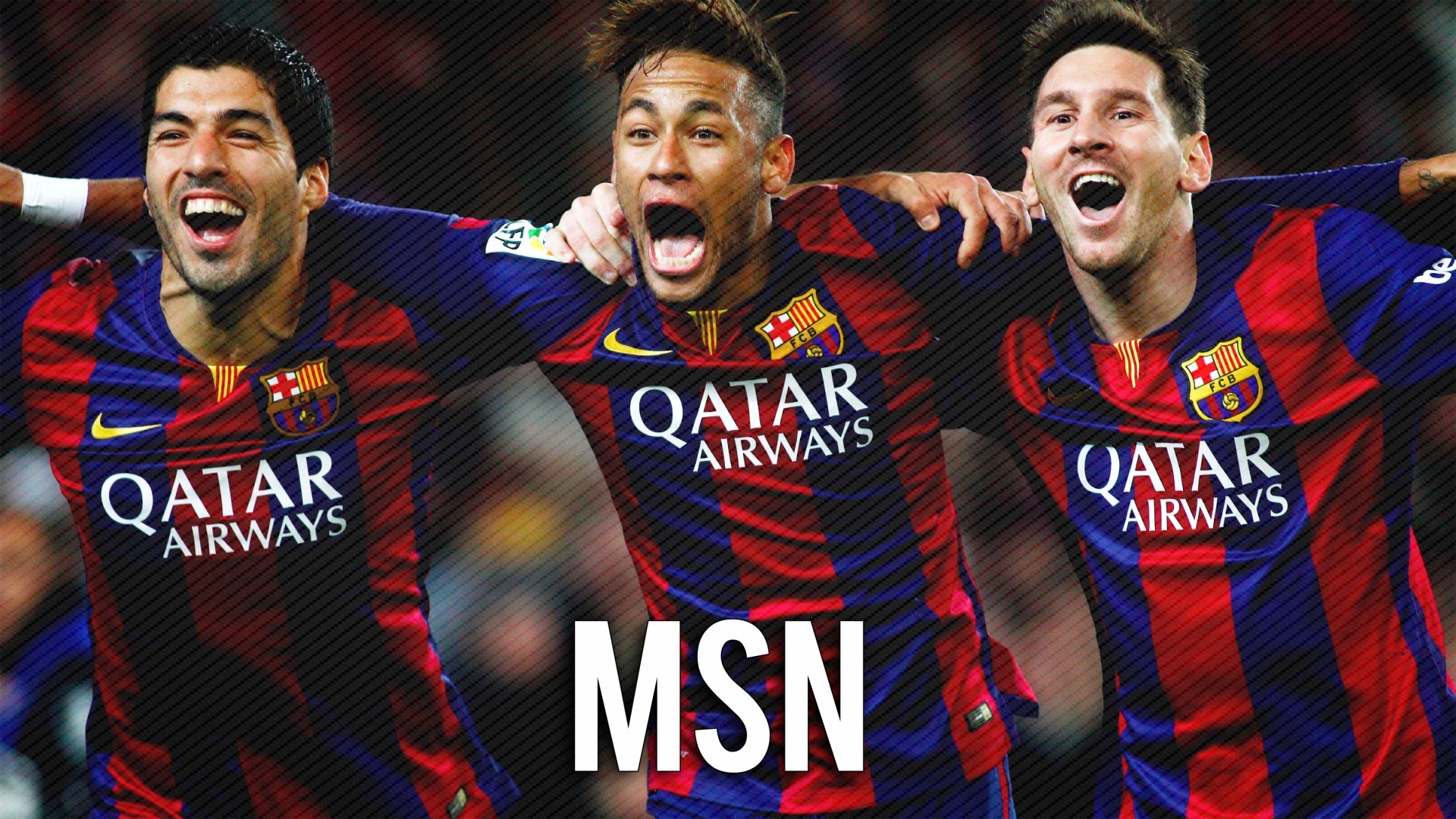 Messi Suarez Neymar - HD Wallpaper 