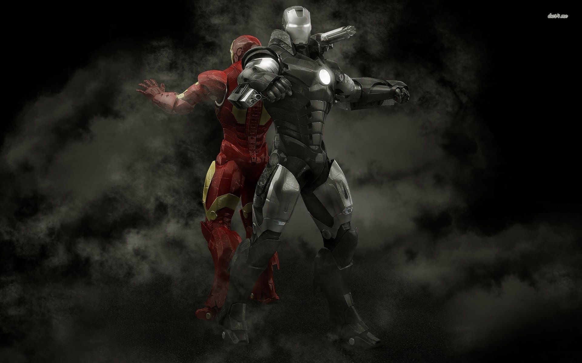 1920x1200, War Machine And Iron Man Wallpaper 
 Data - Wallpaper - HD Wallpaper 