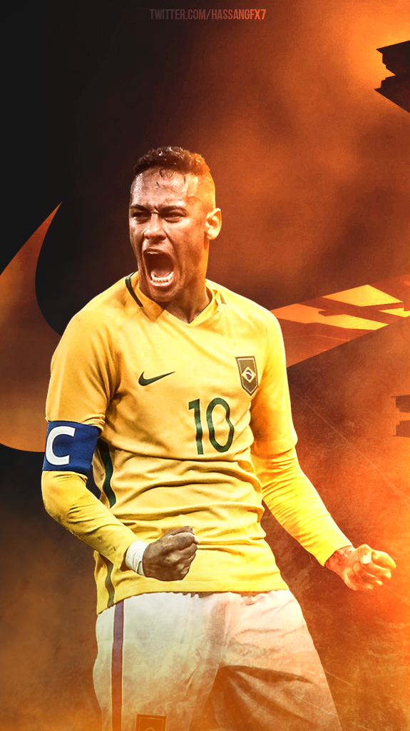 Picture - Neymar Brazil Wallpaper 2017 - HD Wallpaper 