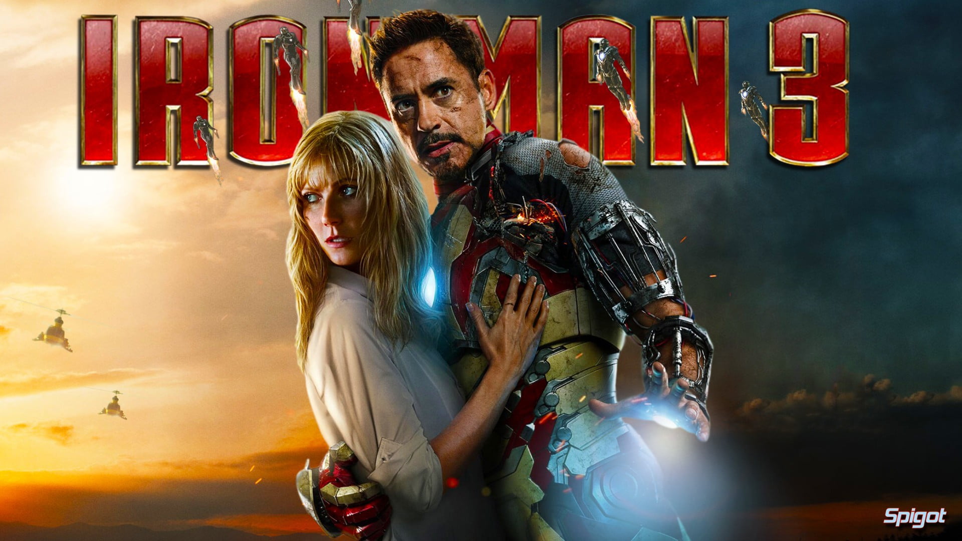 Iron Man 3 - HD Wallpaper 