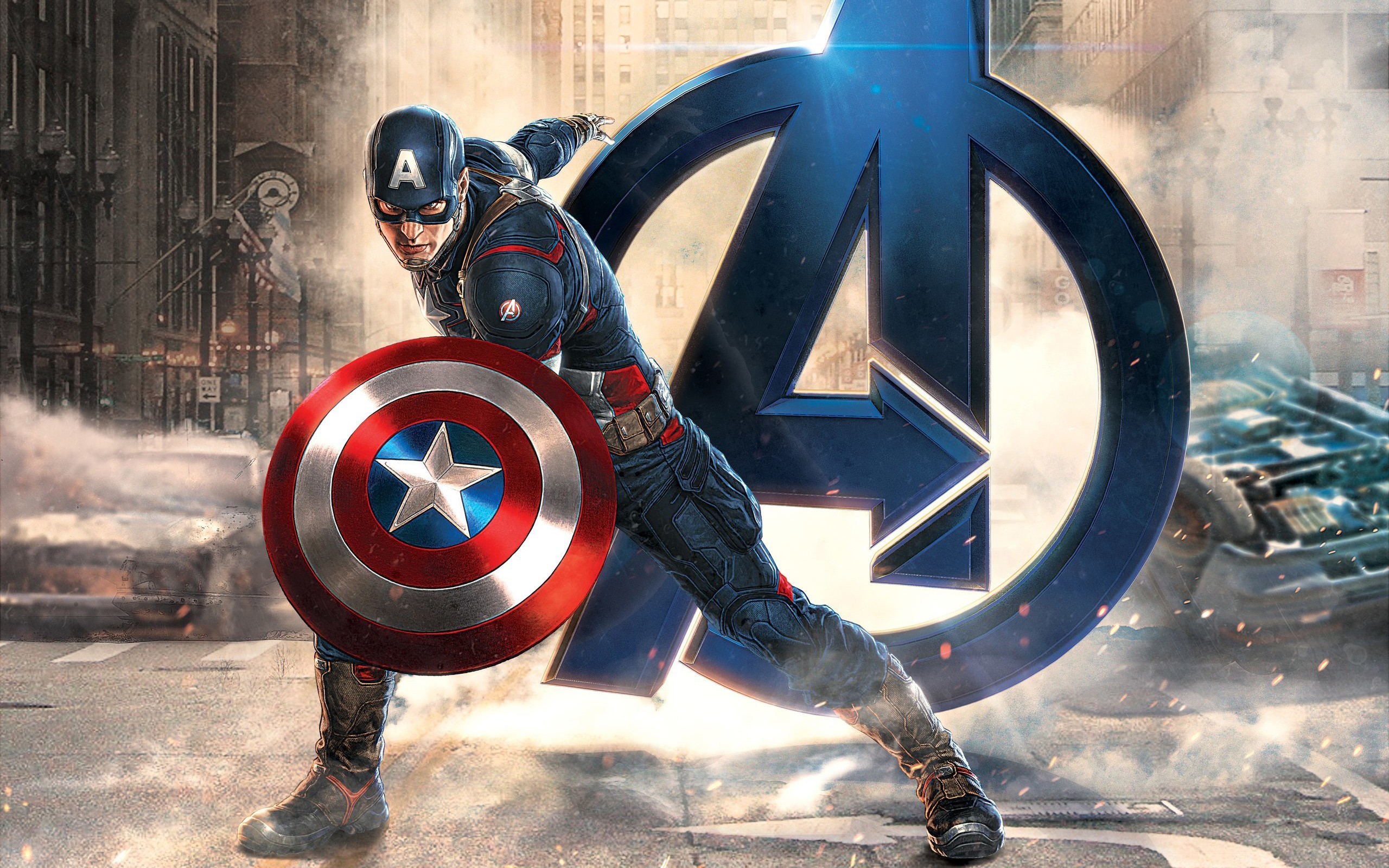 Captain America Wallpaper Hd - HD Wallpaper 