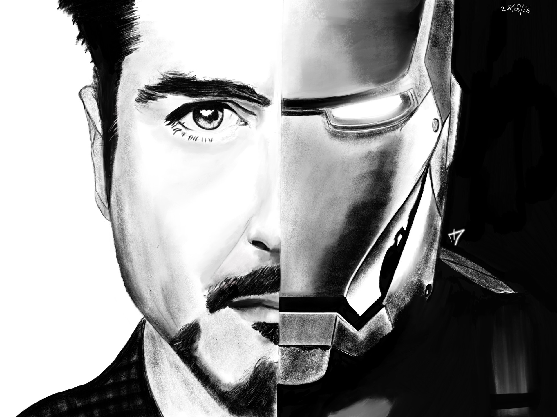 Robert Downey Jr Wallpaper Hd Art - 1920x1440 Wallpaper Robert Downey Jr Wallpaper Hd Art - 1920x1440 Wallpaper