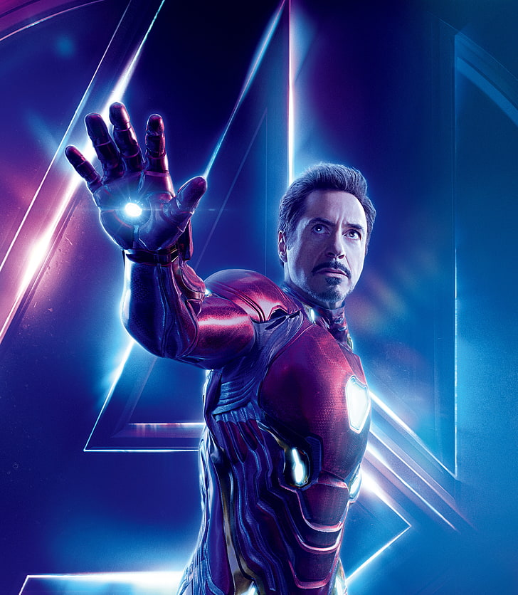 Infinity War, 4k, Robert Downey Jr, Iron Man, Tony - Iron Man Tony Stark - HD Wallpaper 