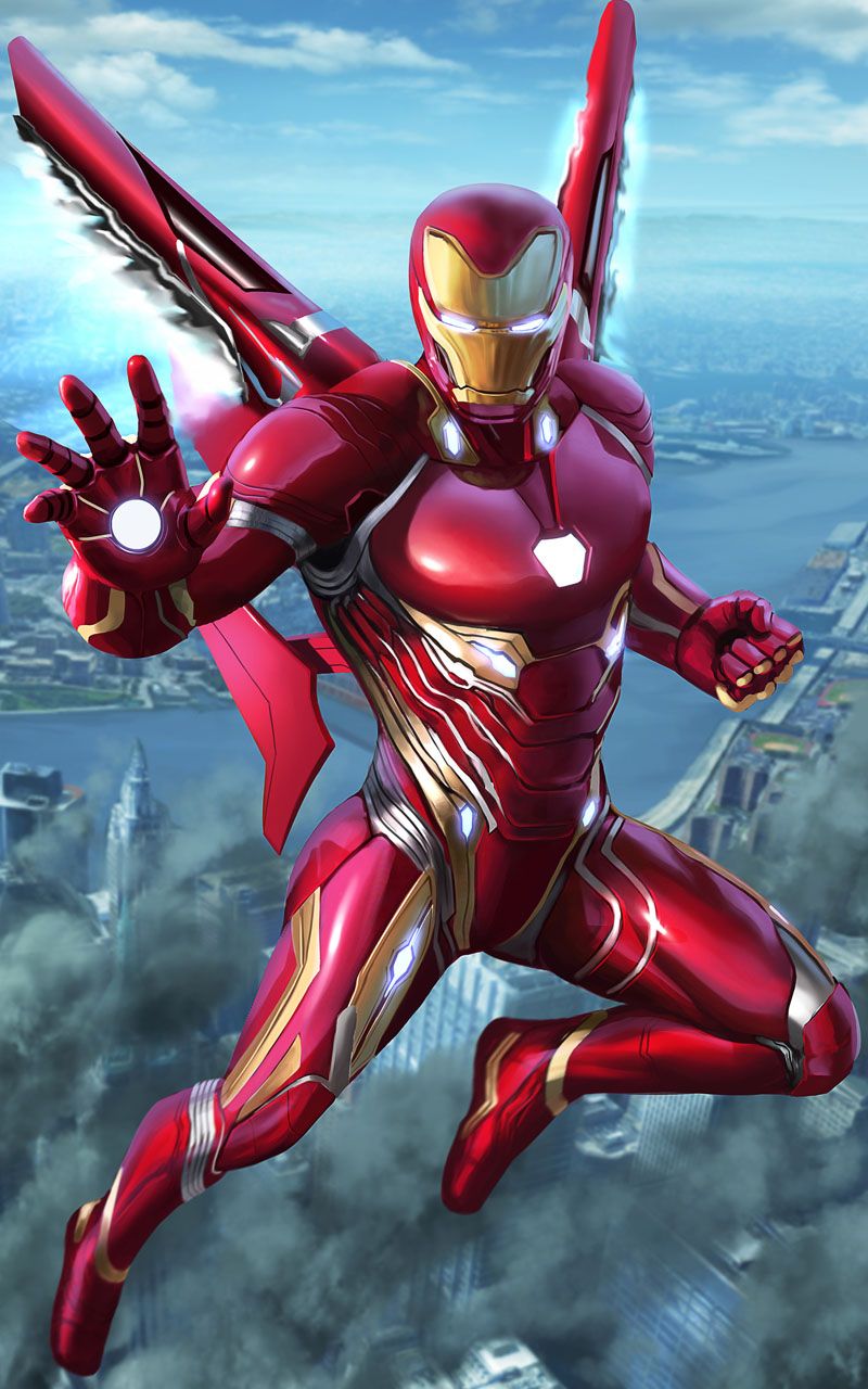 Full Hd Iron Man Wallpaper For Mobile - HD Wallpaper 