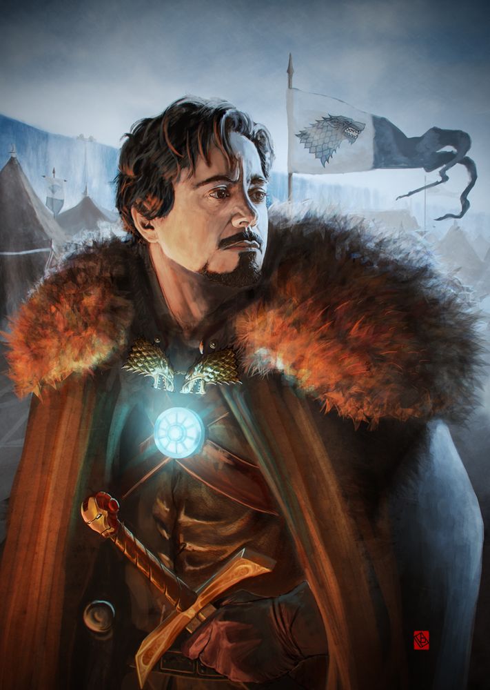 Tony Stark Of Winterfell - Game Of Thrones Iron Man - HD Wallpaper 