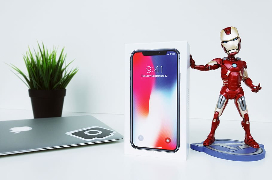 Space Gray Iphone X Box, Space Gray Iphone X Box Beside - Congratulations You Won An Iphone X - HD Wallpaper 