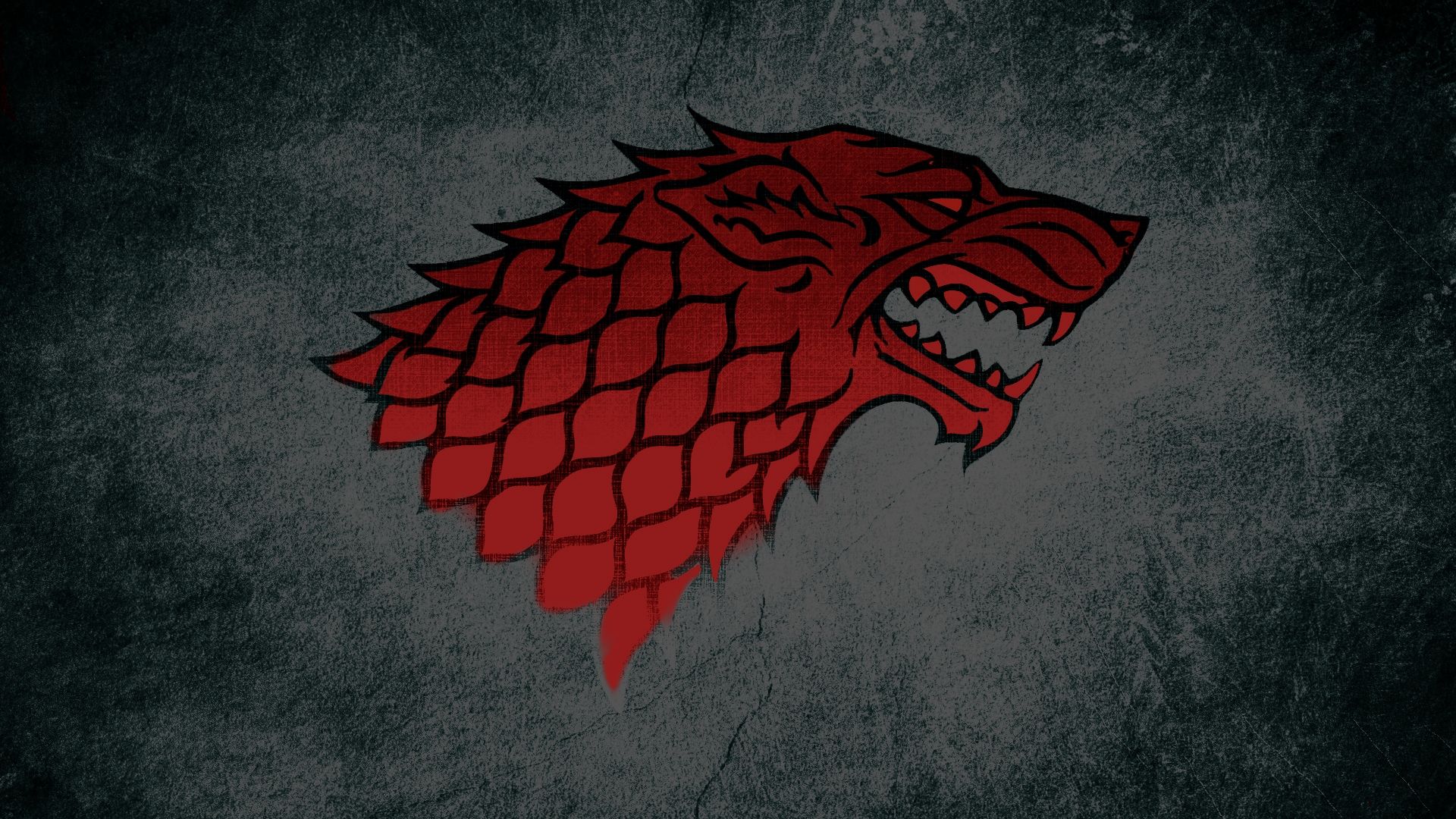 Game Of Thrones House Stark Minimalist - House Stark - HD Wallpaper 