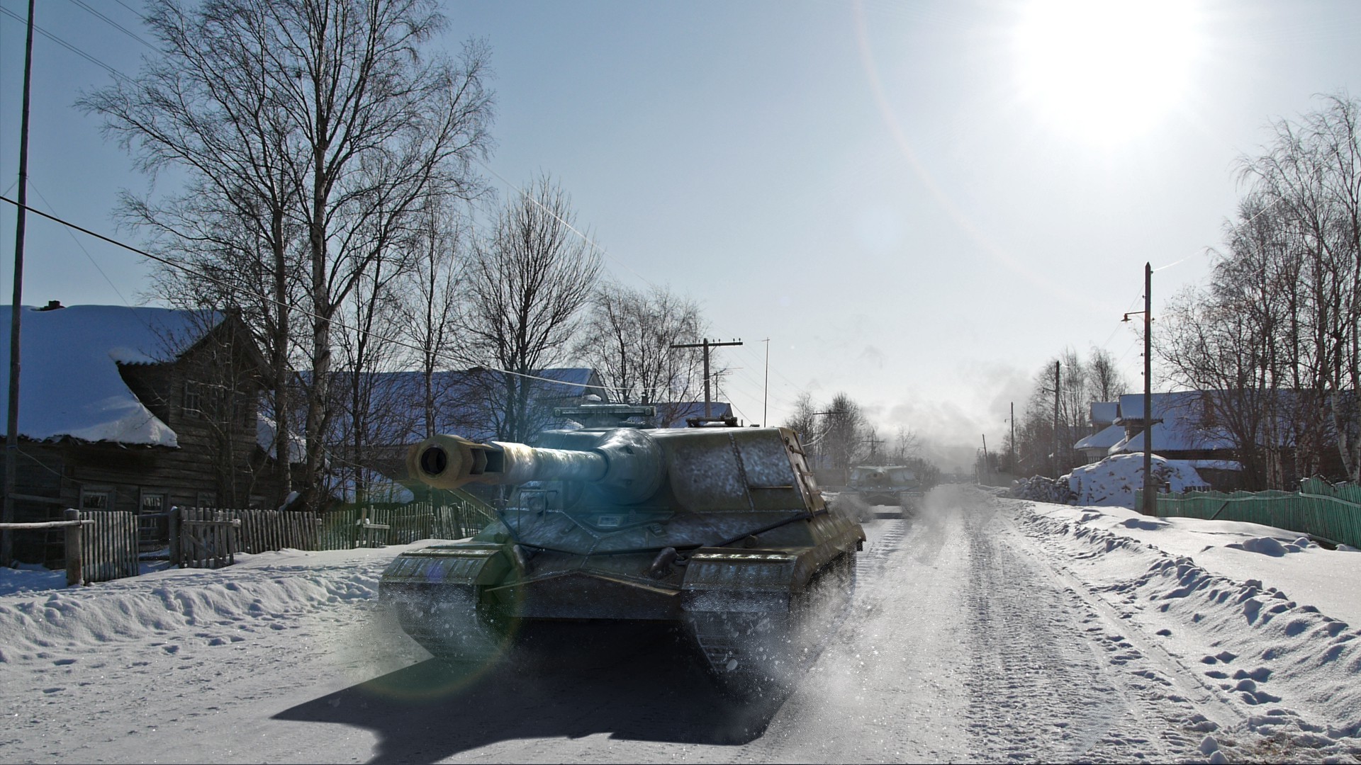 World Of Tanks Winter - HD Wallpaper 