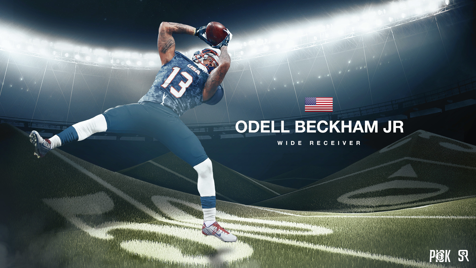 Data Src Popular Odell Beckham Jr Football Wallpapers - Usa Olympic American Football Team - HD Wallpaper 