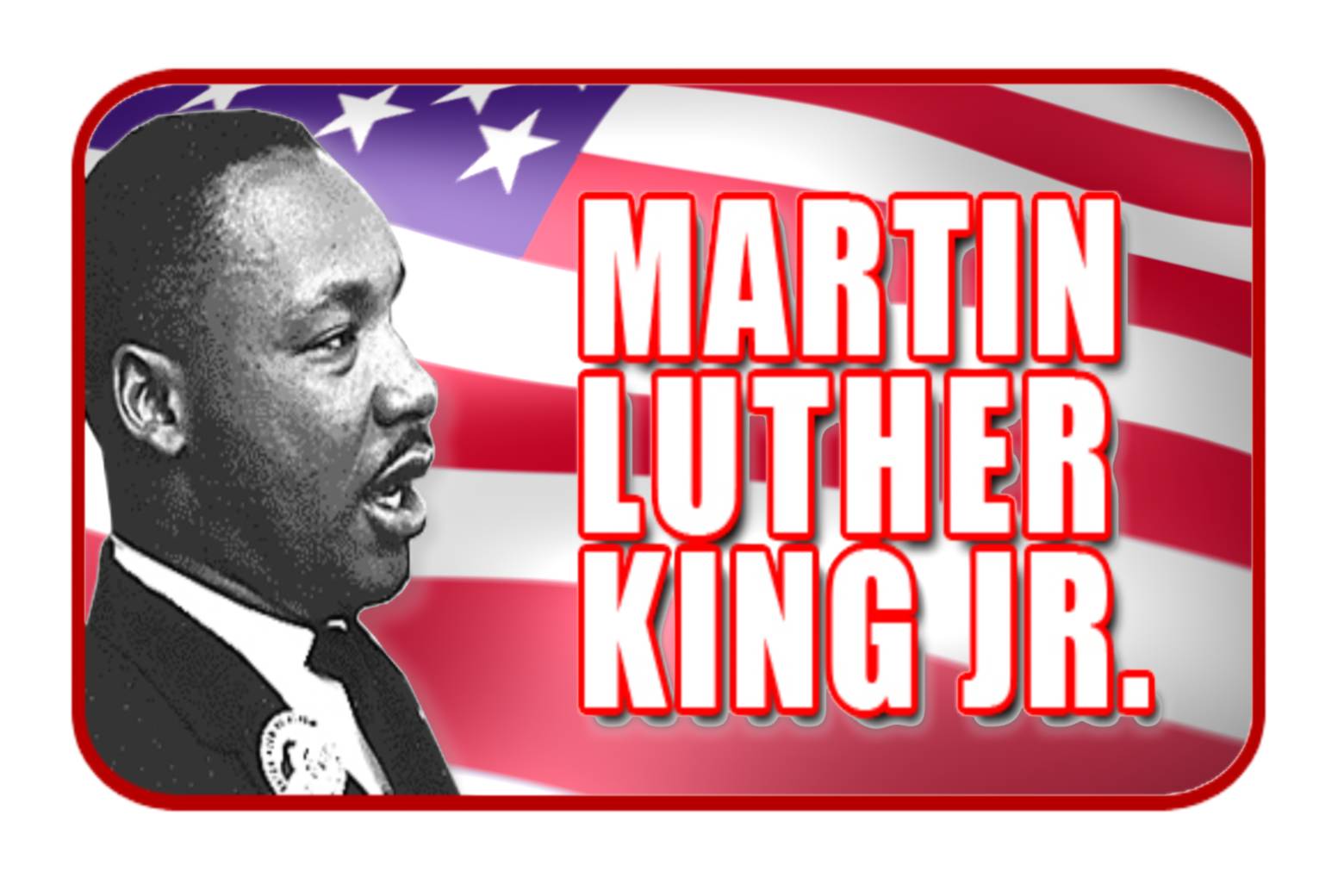 Martin Luther King Jr Day Gif - HD Wallpaper 