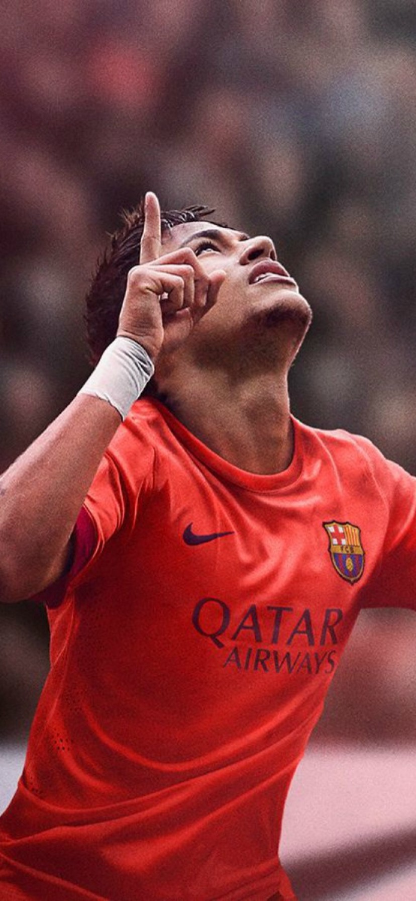 Iphone Xr Neymar Wallpaper - Barcelona 2014 15 Away Kit - HD Wallpaper 