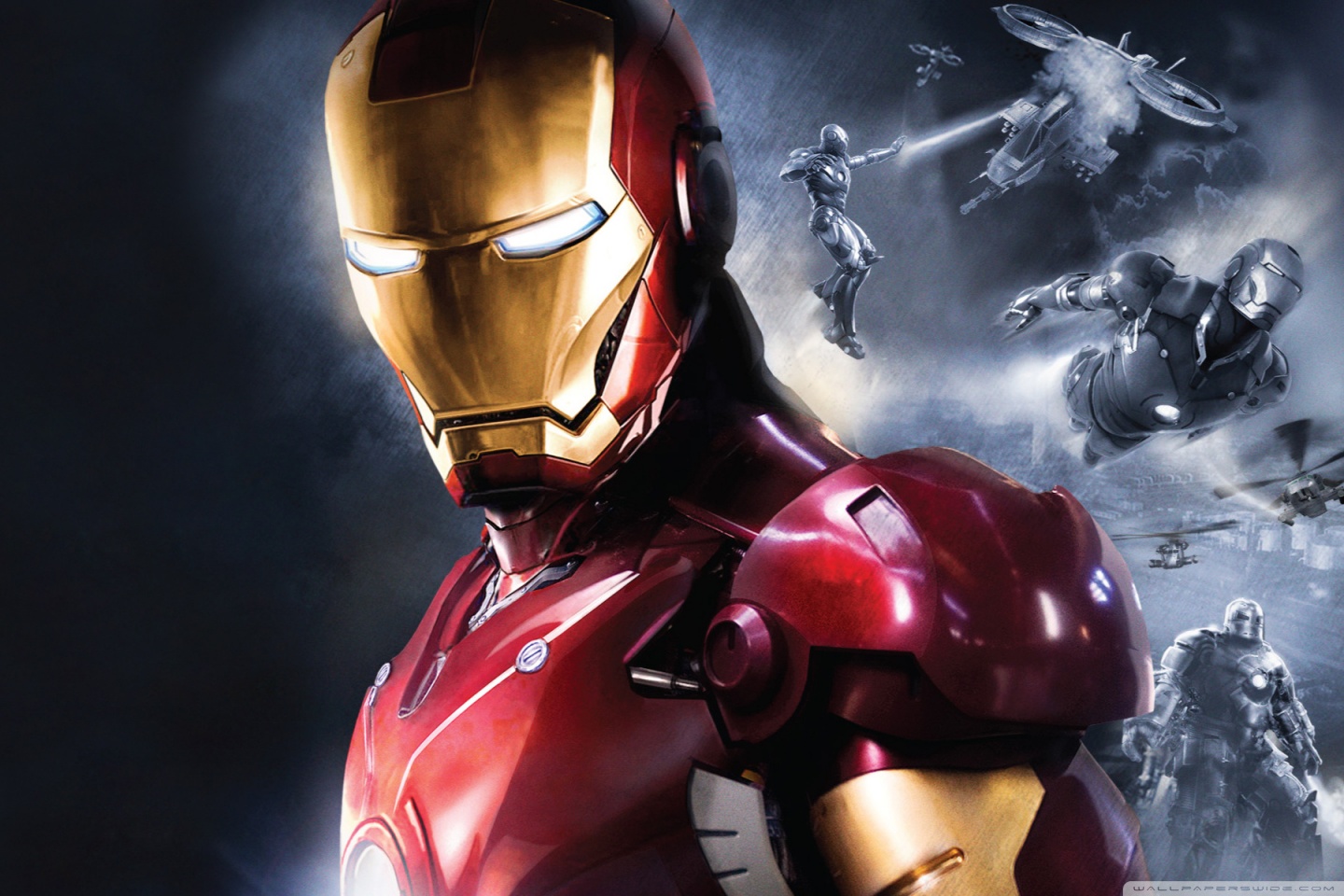Iron Man Up Close - HD Wallpaper 
