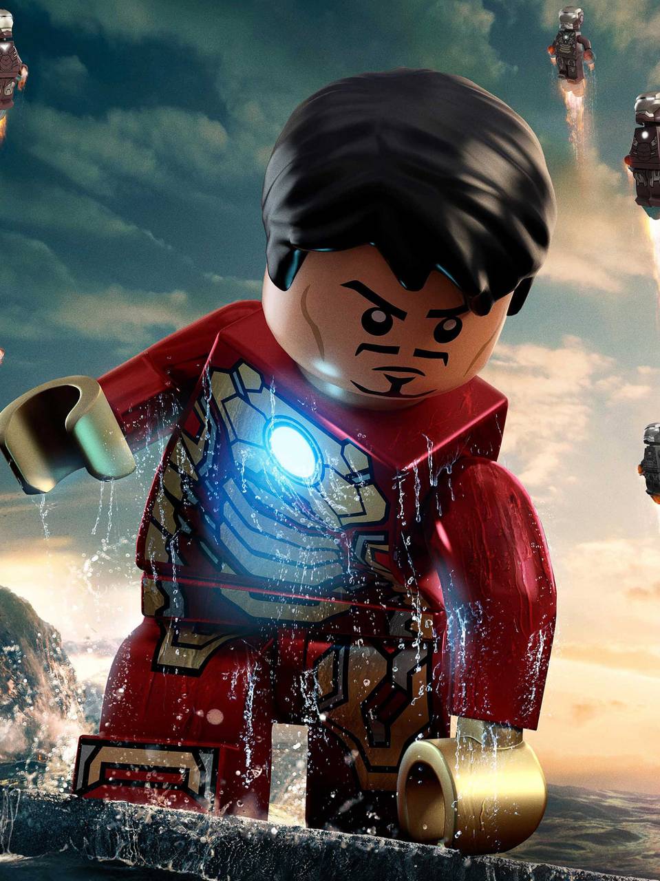 Lego Homem De Ferro - HD Wallpaper 