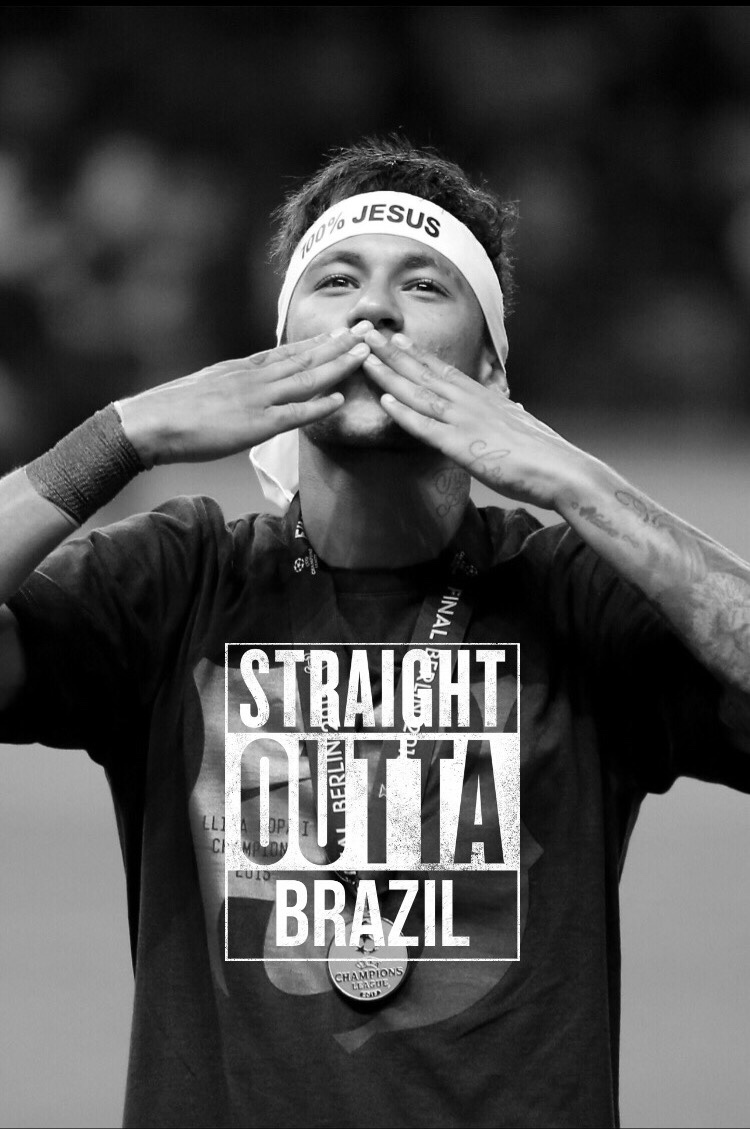 Neymar Jr Black Wallpaper Hd - HD Wallpaper 