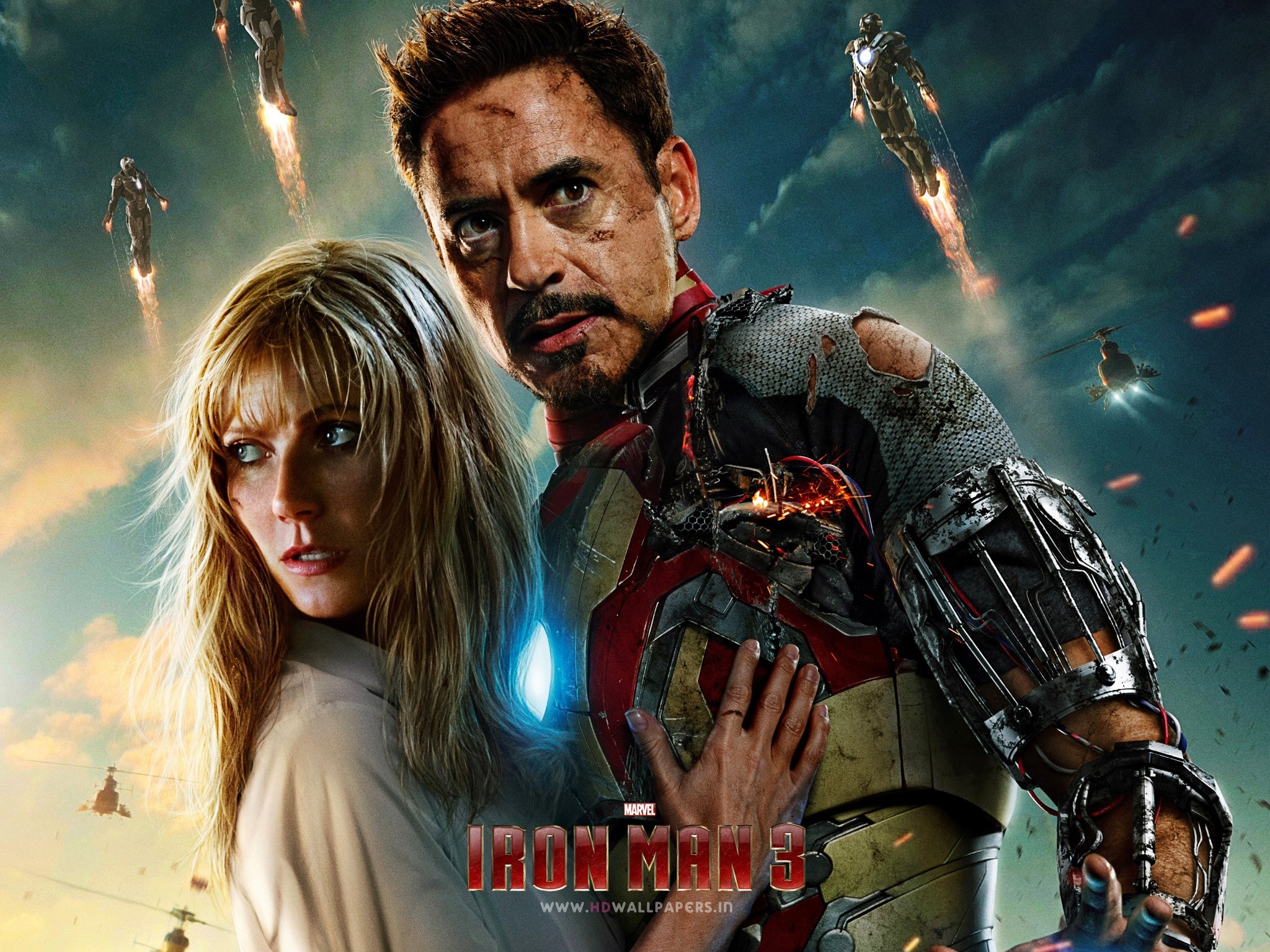 Pepper Potts And Tony Stark Endgame - HD Wallpaper 