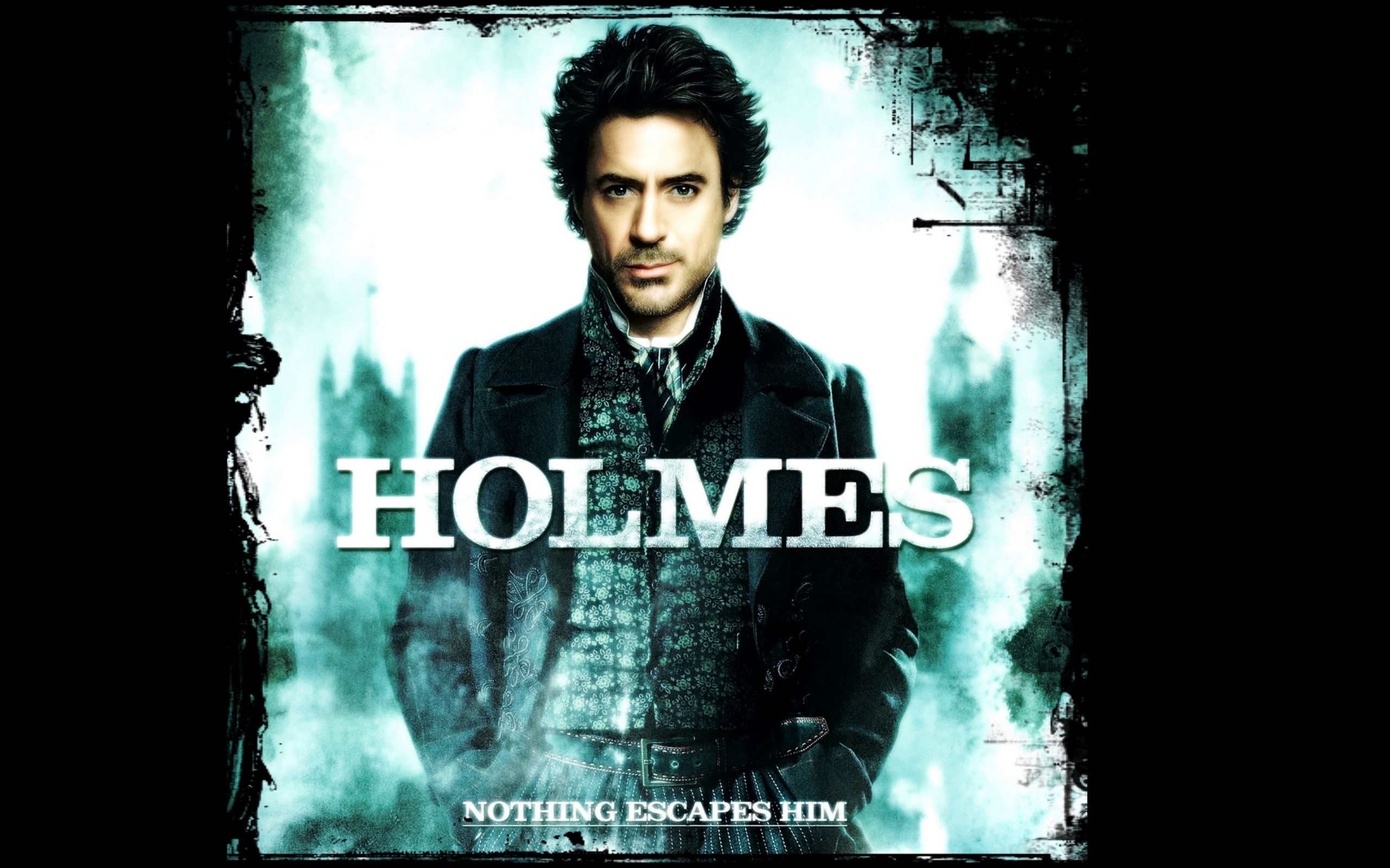 Robert Downey Jr - Sherlock Holmes 2009 Movie Poster - HD Wallpaper 