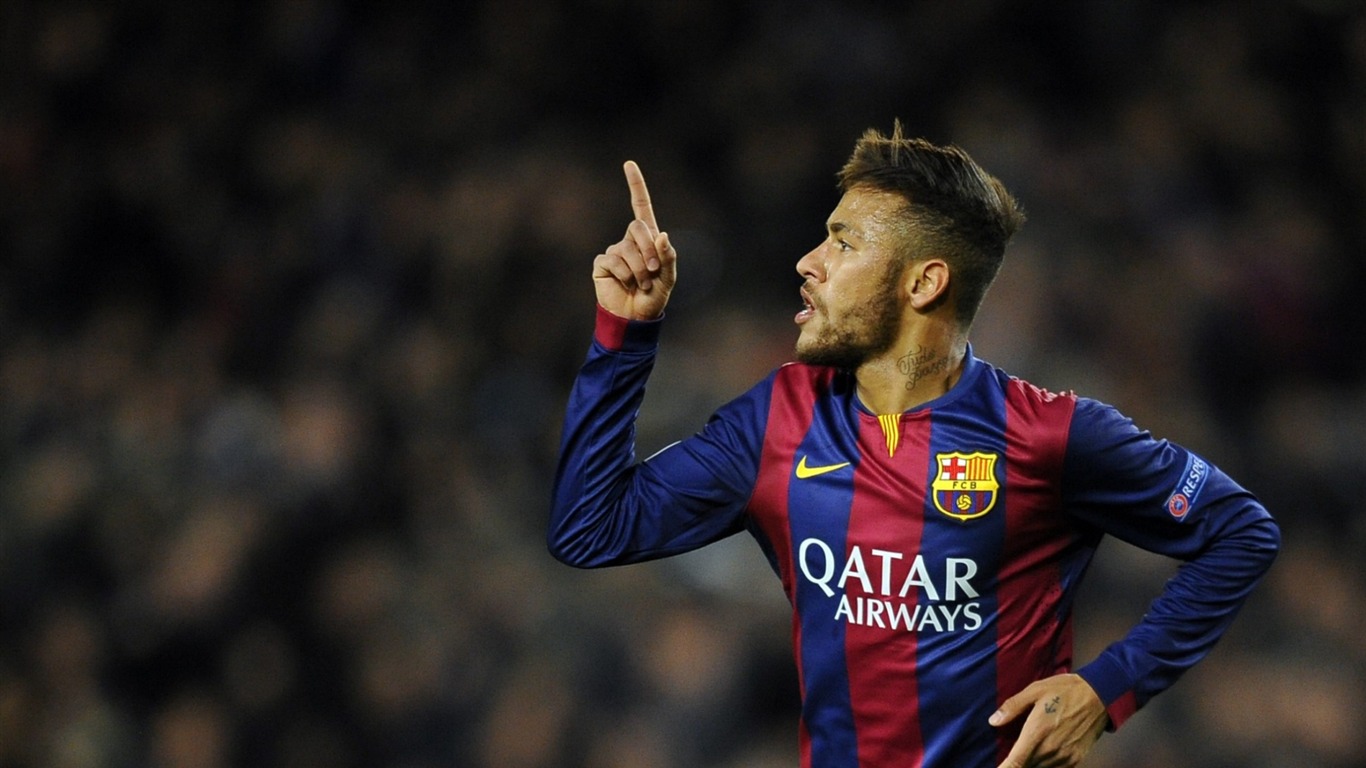 Neymar Jr-fifa Ballon Dor 2015 Wallpaper - Fc Barcelona Neymar - HD Wallpaper 