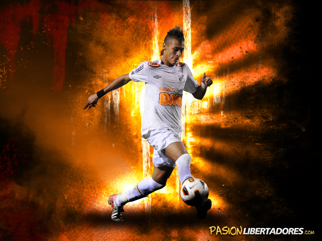 Free Neymar Hd Wallpaper - Kick Up A Soccer Ball - HD Wallpaper 