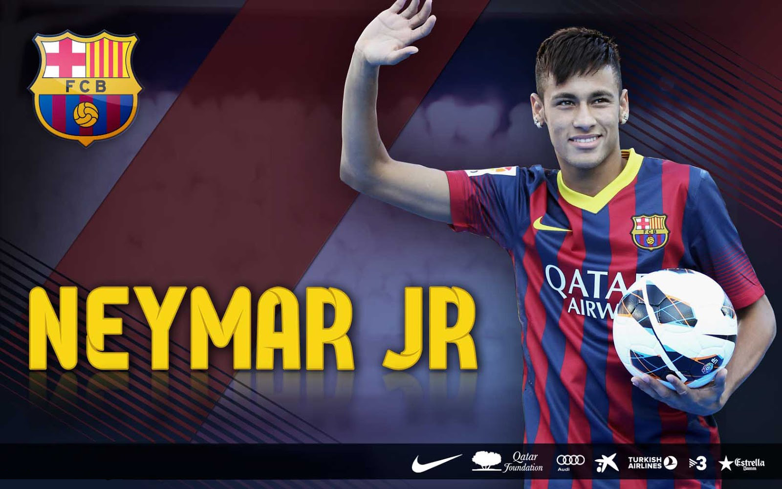 Best Neymar Wallpaper - Fc Barcelona - HD Wallpaper 