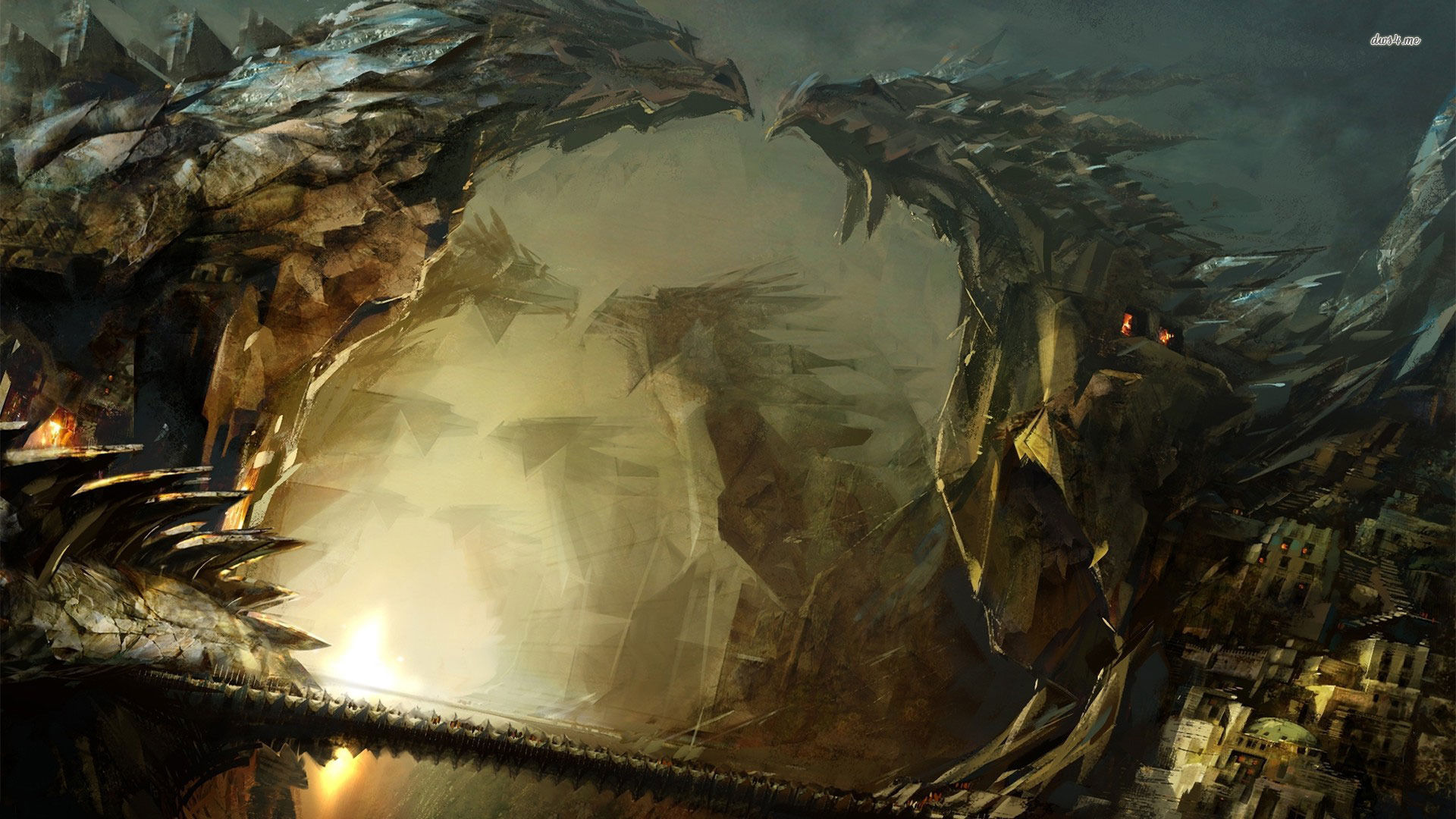 Dragon Gate Stone - HD Wallpaper 