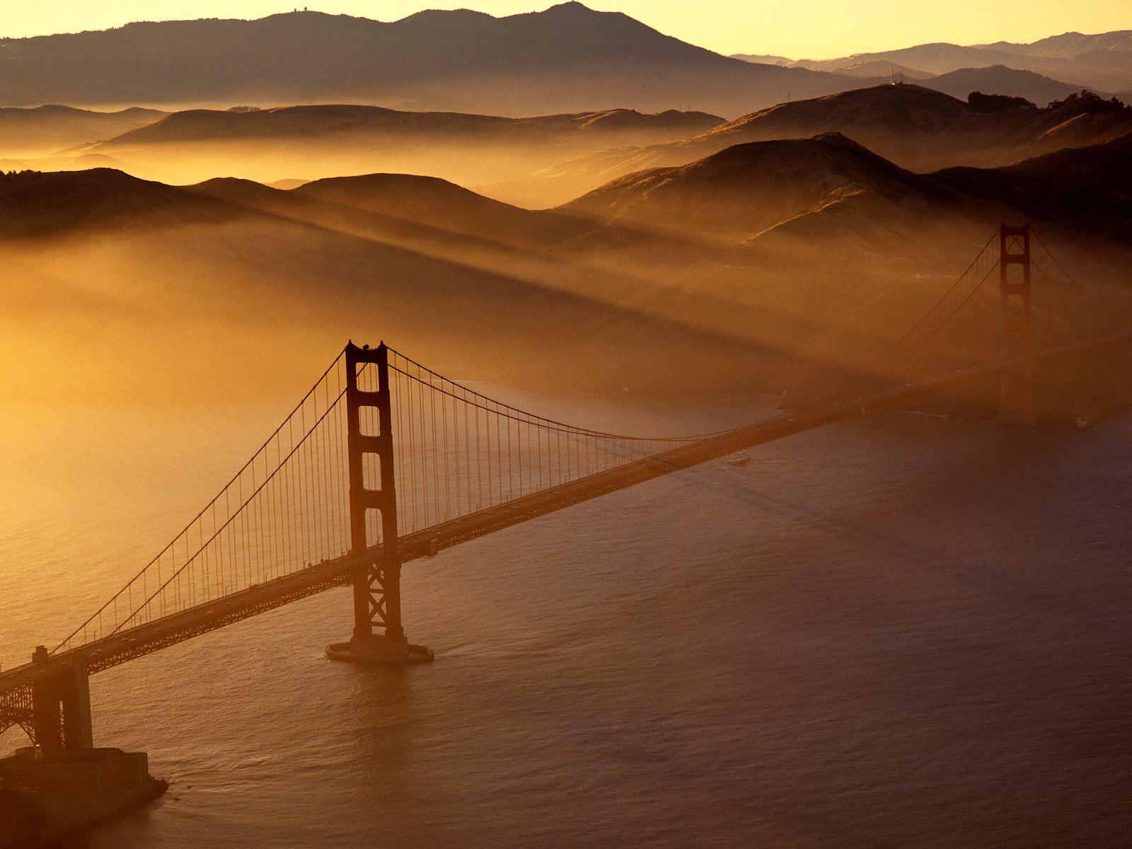 Golden Gate Bridge - HD Wallpaper 