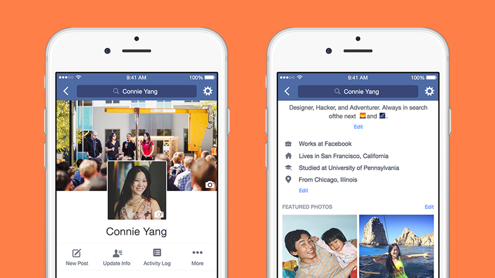 Facebook Updated Profiles - Add A Featured Photo On Facebook - HD Wallpaper 