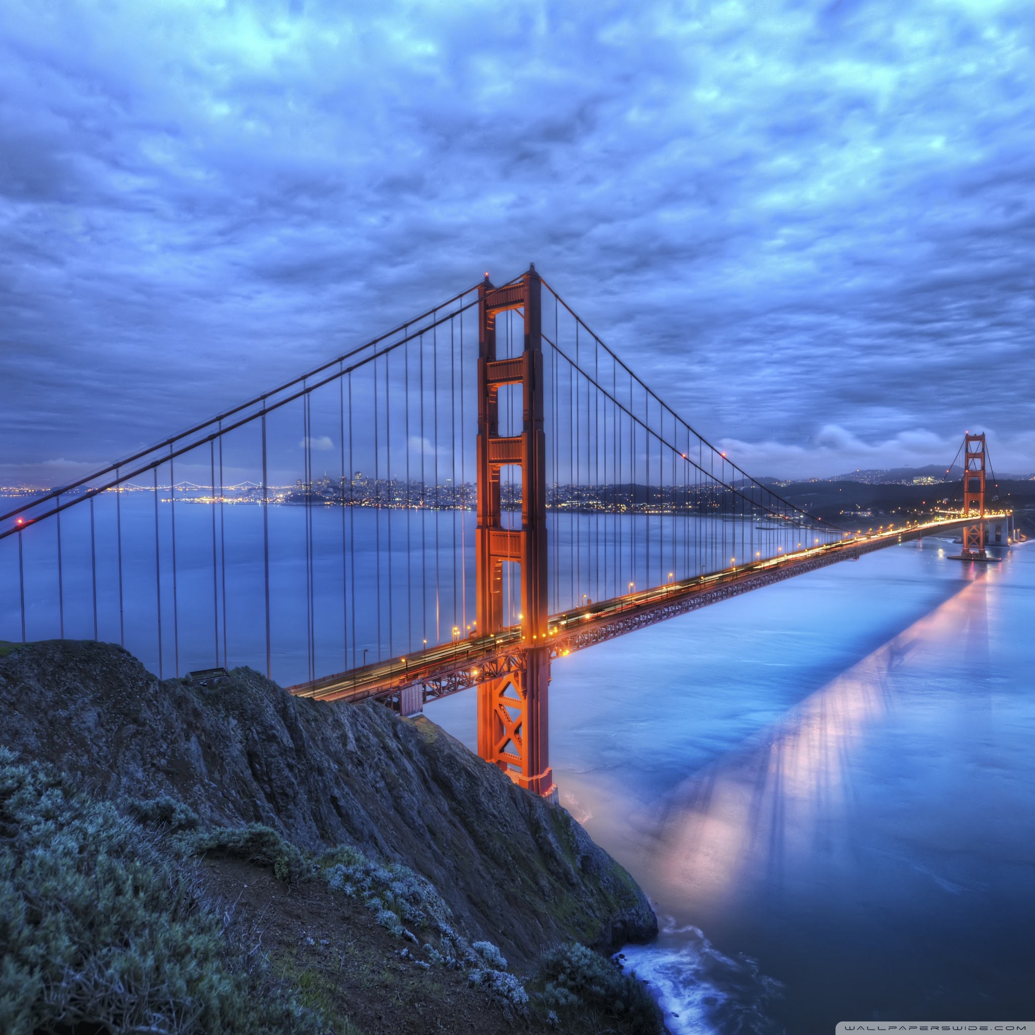 Golden Gate Bridge Awesome - HD Wallpaper 