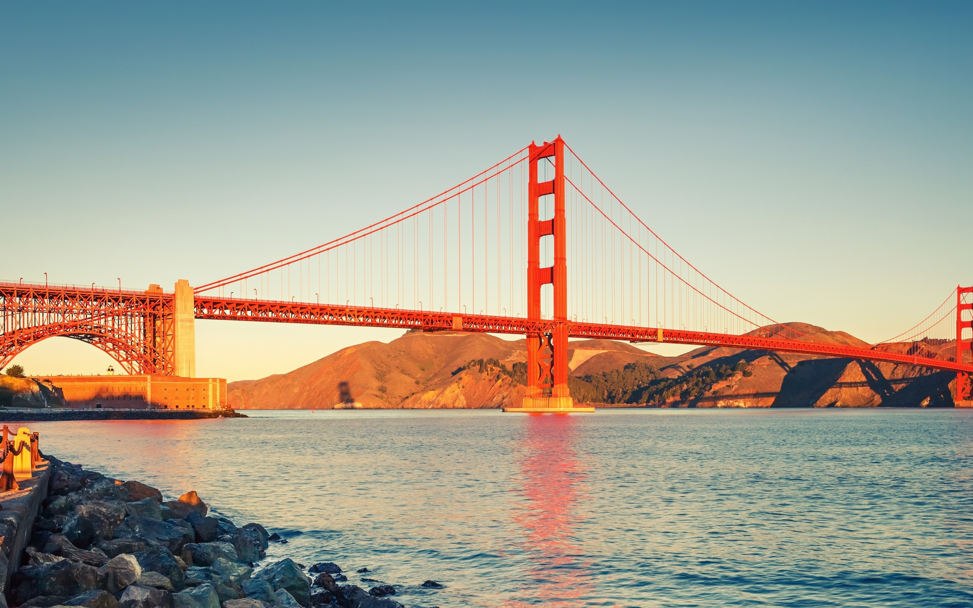 Bridge, Architecture, Golden Gate Bridge, San Francisco, - HD Wallpaper 
