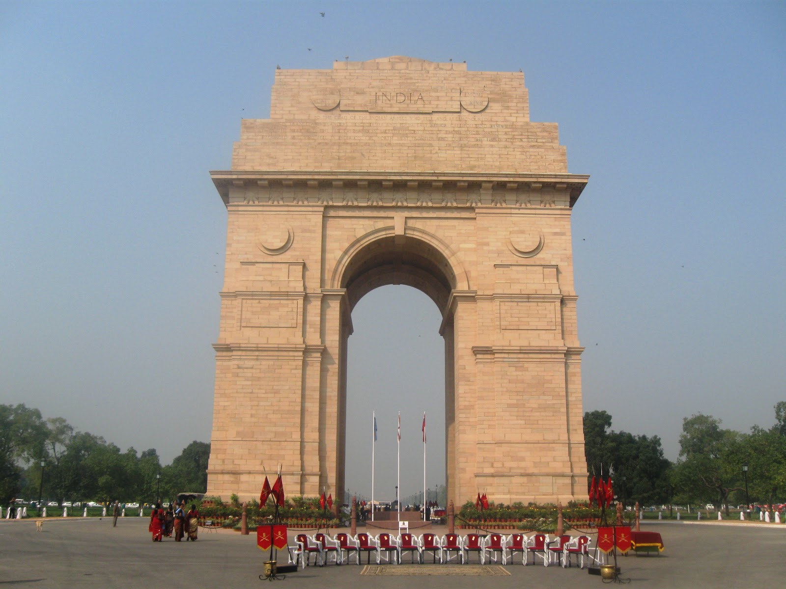 India Gate With Amar Jawan Jyoti - HD Wallpaper 