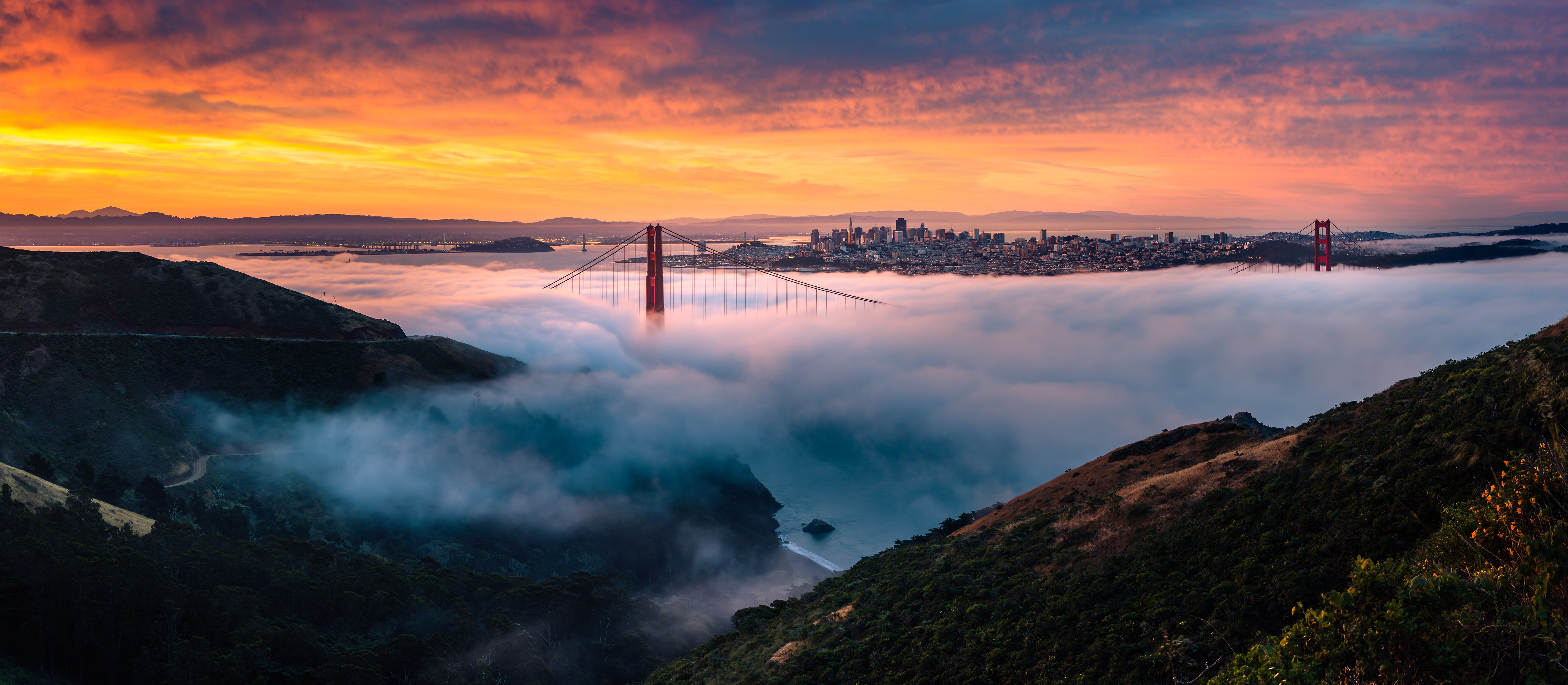 Golden Gate Bridge - HD Wallpaper 