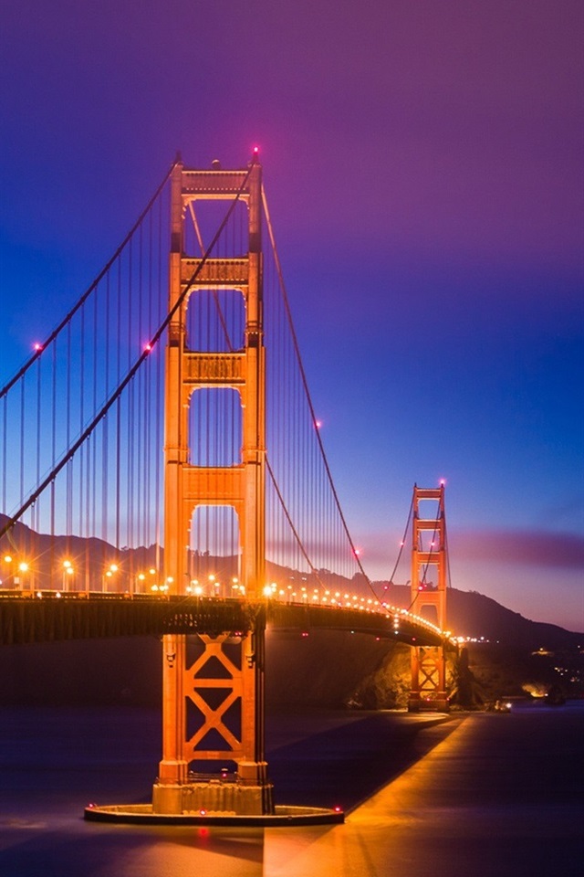 Iphone Wallpaper San Francisco, California, Usa, Golden - Golden Gate Bridge - HD Wallpaper 