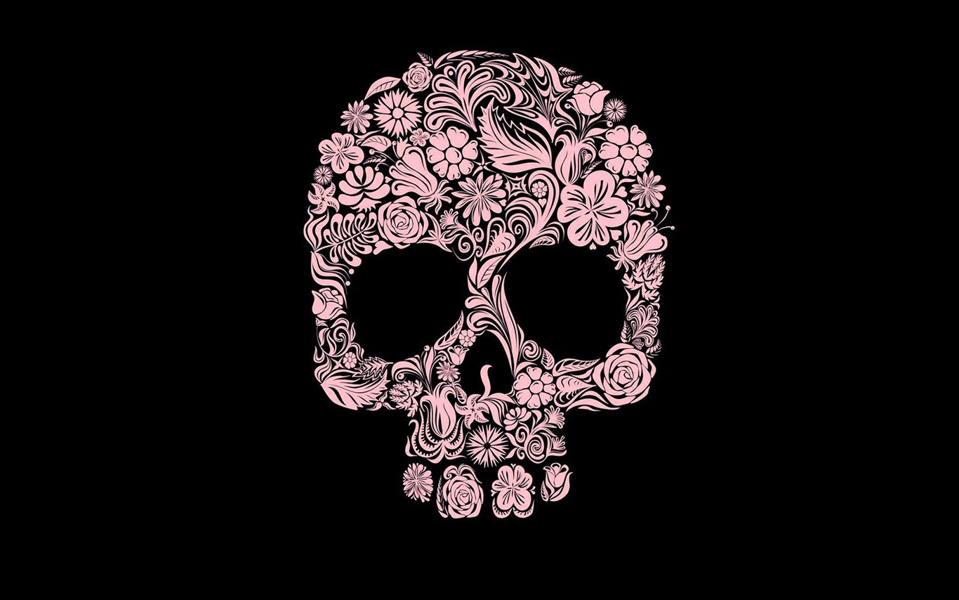 Skull Creation Art Facebook Cover Hd Wallpaper - Skull Background - HD Wallpaper 