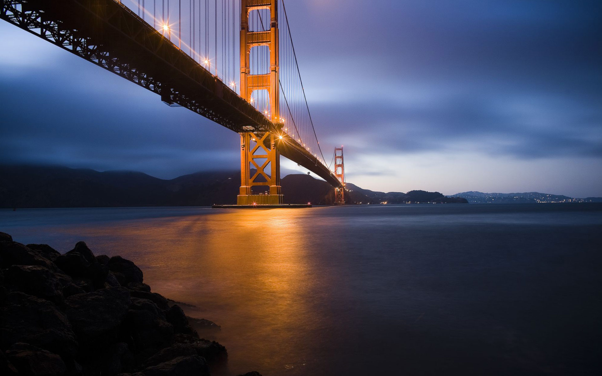 Golden Gate Bridge San Fransisco - Golden Gate Bridge - HD Wallpaper 