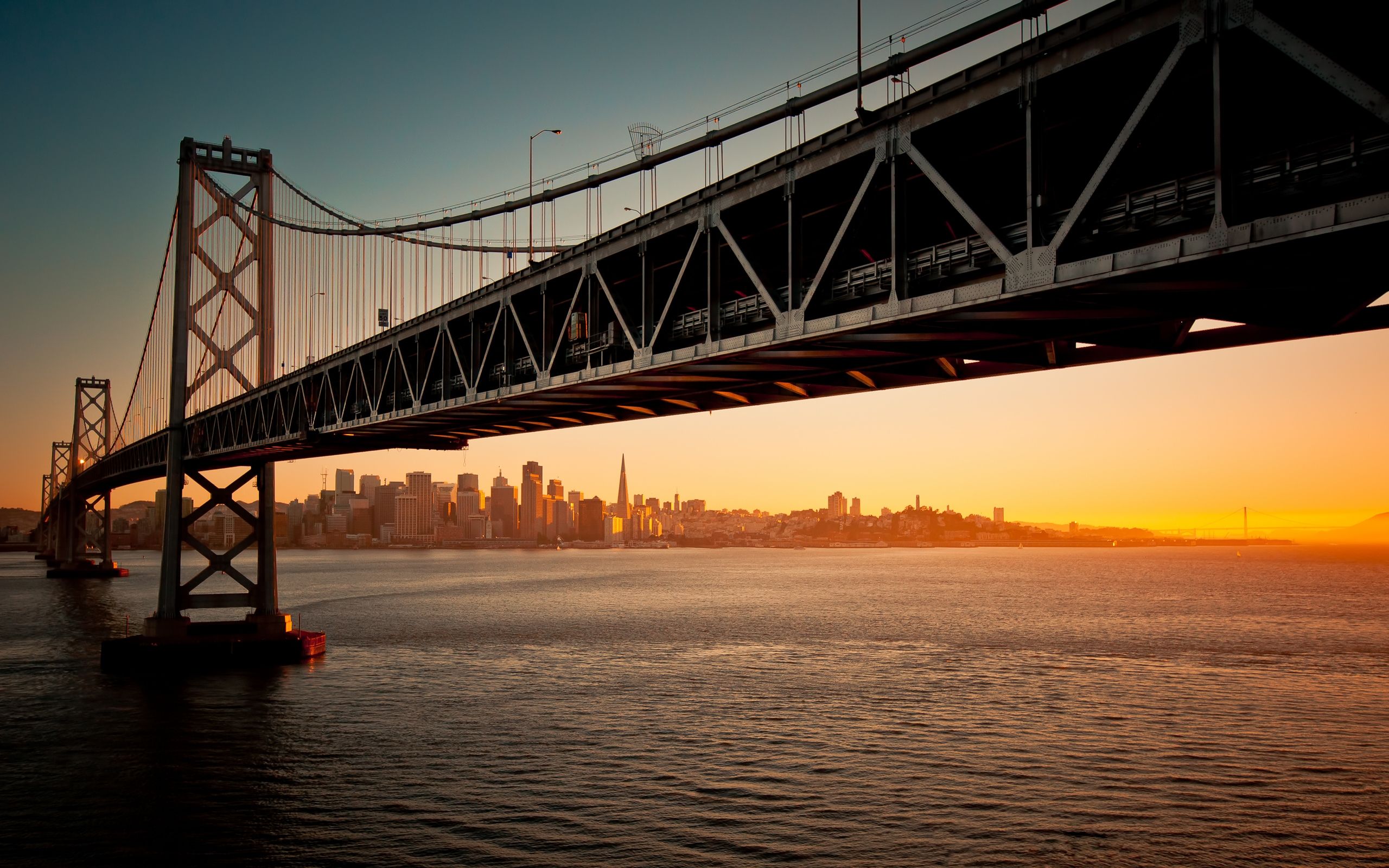 Oakland Bay Bridge - HD Wallpaper 