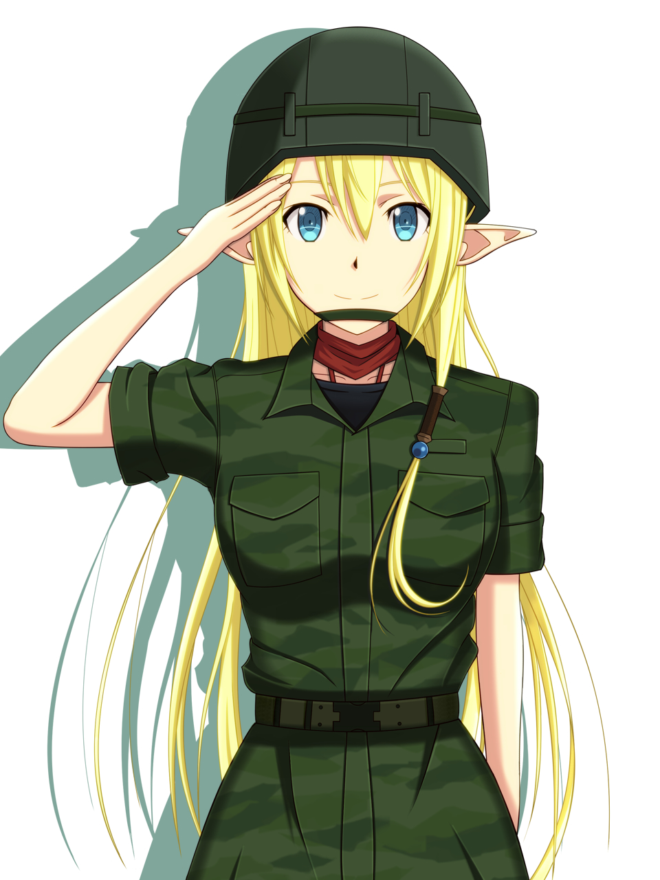 Gate Jieitai Kanochi Nite Kaku Tatakeri Tuka Luna - HD Wallpaper 