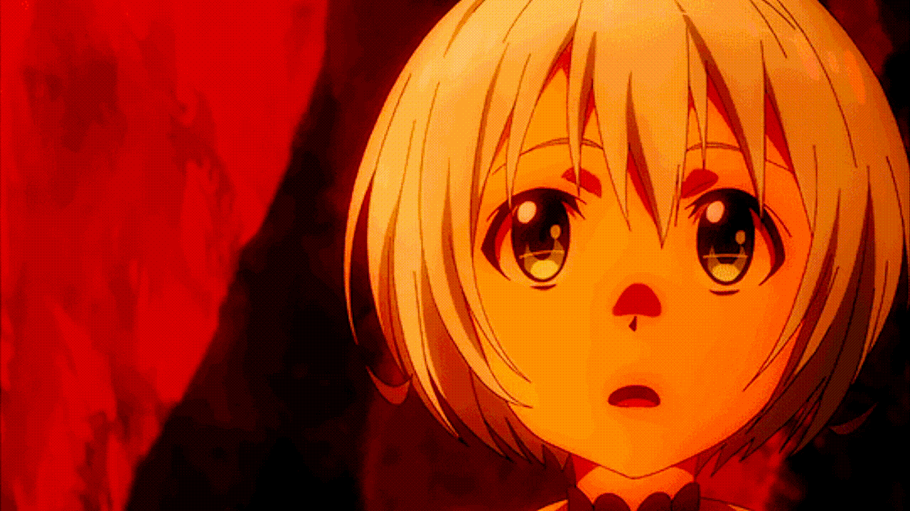 Anime Red Black Anime Orange Human Hair Color Yellow - Anime Orange Color  Gif - 1280x720 Wallpaper 