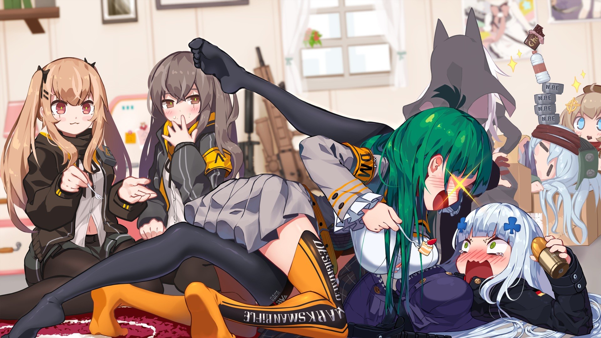 Girls Frontline G28 Hk416 - HD Wallpaper 