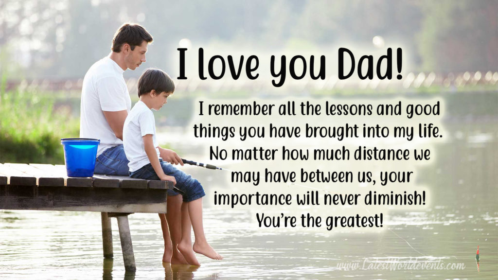 Father S Day Wishes Images - Daughter I Love You Dad Quotes - 1024x576  Wallpaper 