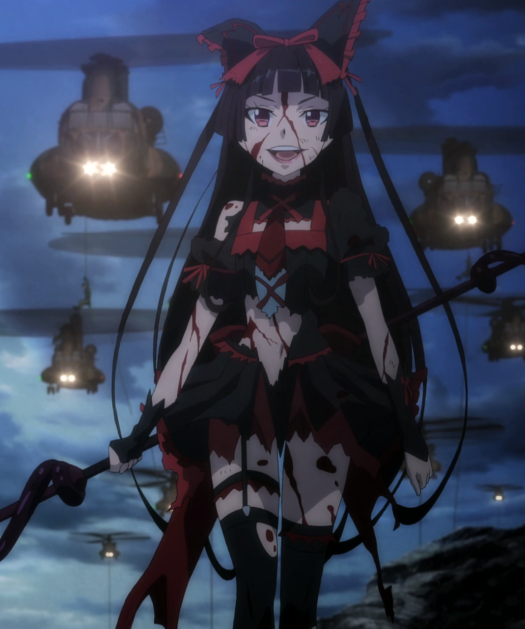 Gate Jieitai Ka No Chi Nite Kaku Tatakaeri Gate Jieitai Kano Chi Nite Kaku Tatakaeri Gif - 1069x1280 Wallpaper