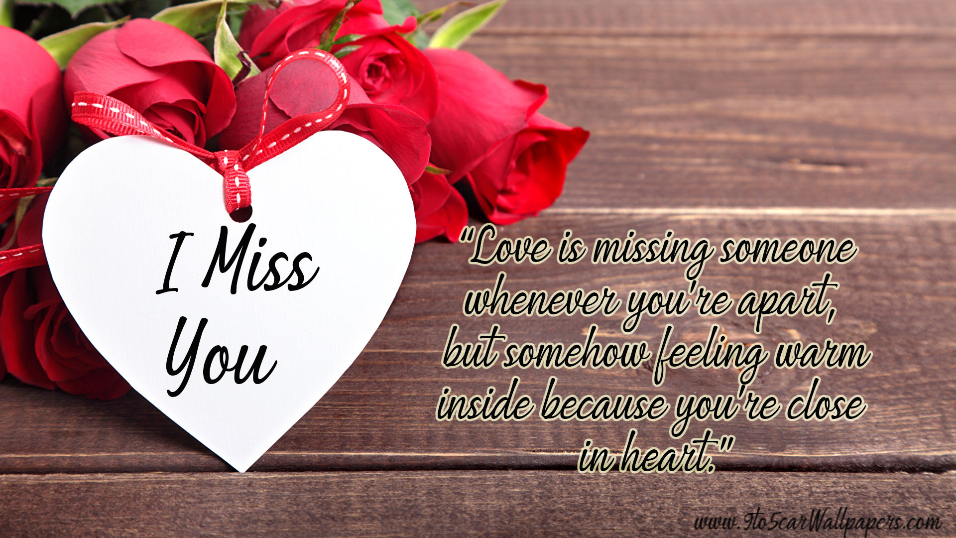 Romantic Miss U Quotes - HD Wallpaper 