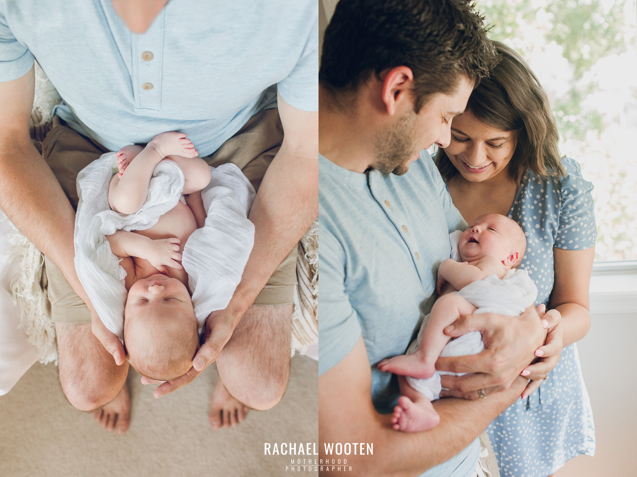 Denver Newborn Photo Session At Home With Mom, Dad, - Baby - HD Wallpaper 