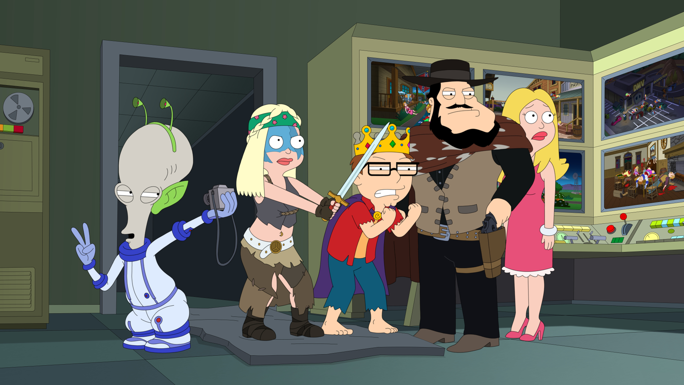 American Dad Familyland War - HD Wallpaper 