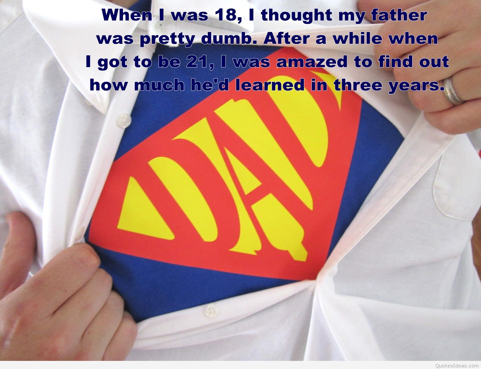 Dad Superman Quote Wallpaper - My Dad Is Superman Quotes - HD Wallpaper 