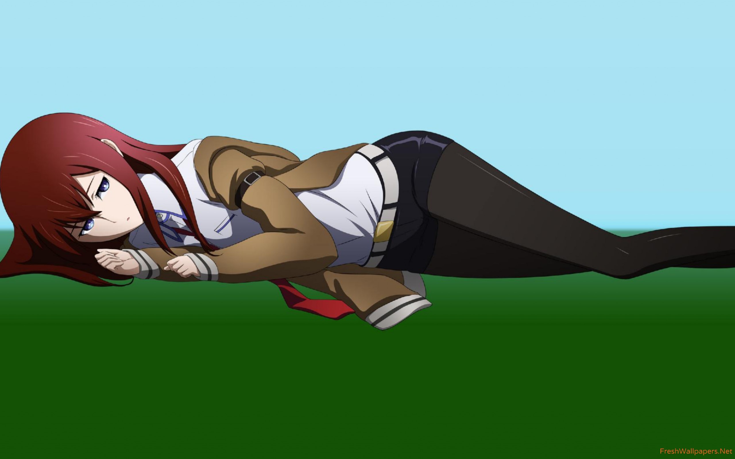 2 Makise Kurisu De Steins Gate - HD Wallpaper 