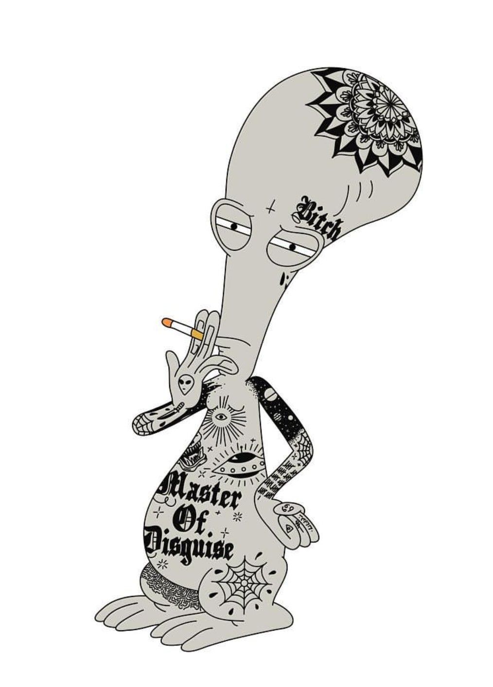 american dad roger figurine american dad roger figurine