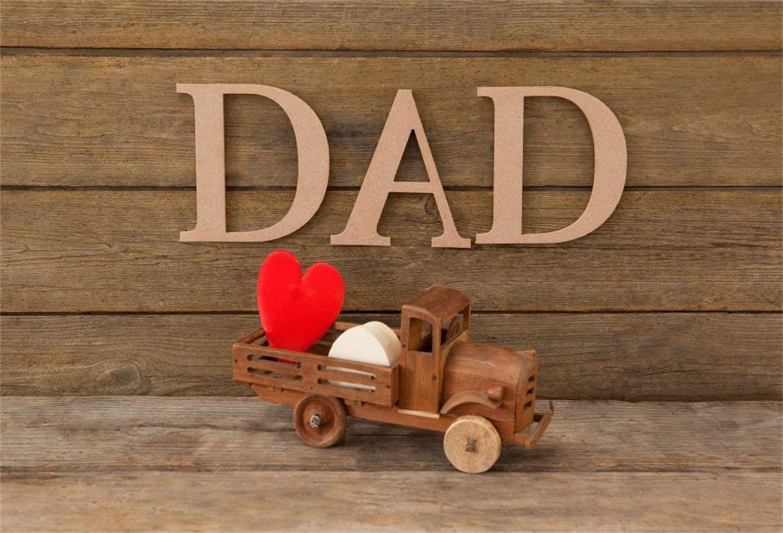 Csfoto 6x4ft Background For Happy Fathers Day Decor - Happy Fathers Day Rustic - HD Wallpaper 