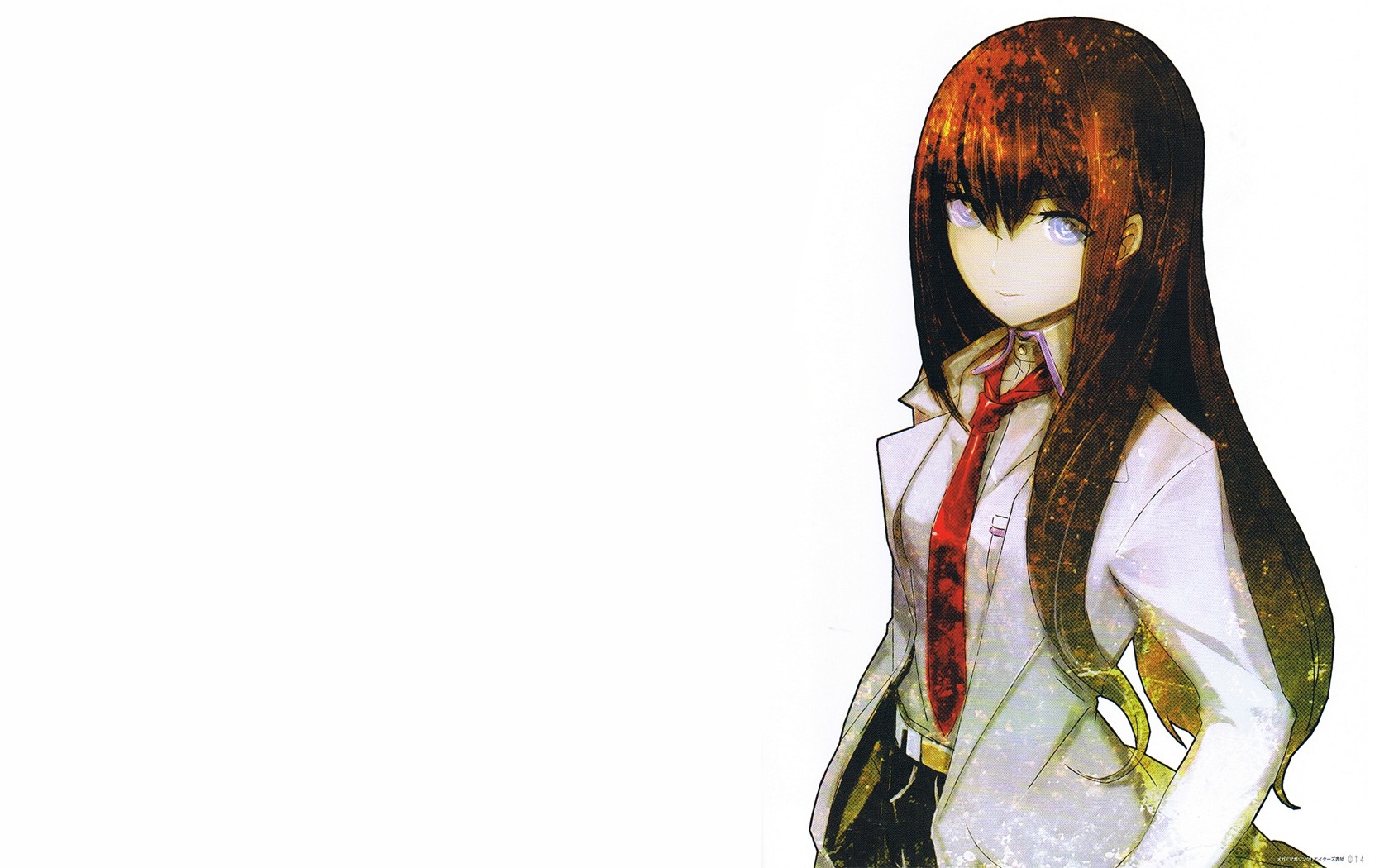Steinsgate Makise Wallpaper - Steins Gate Kurisu Png - HD Wallpaper 