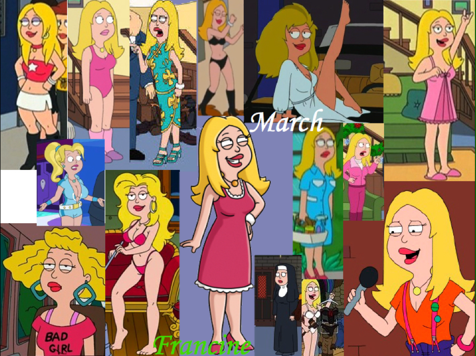 American Dad Francine Hair - HD Wallpaper 
